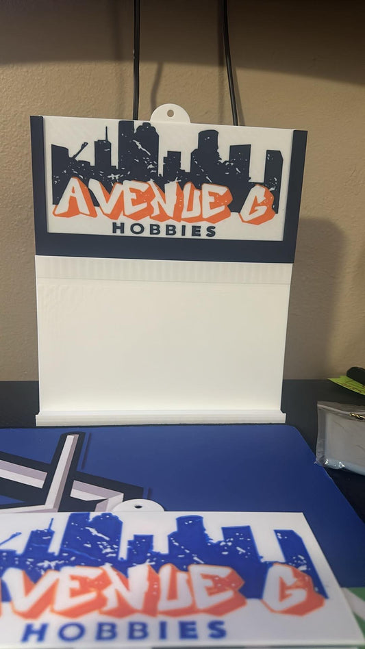 3D Printed Stadium Card Display System - Multiple Configurations