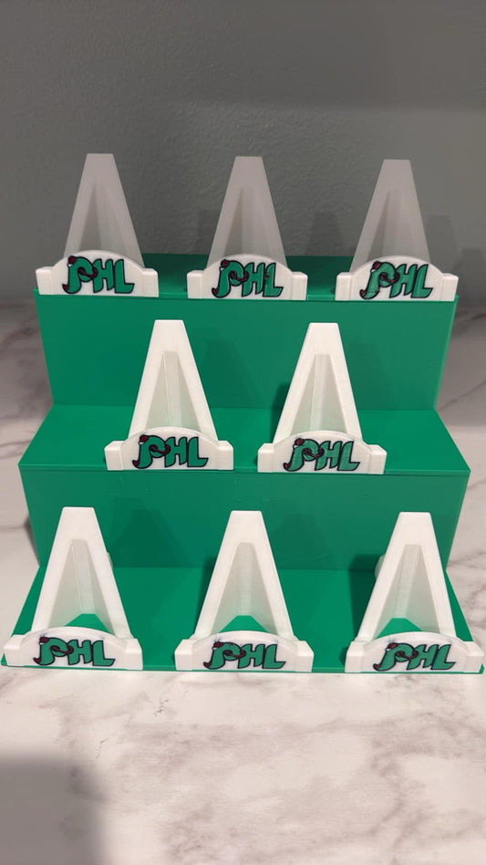 3D Printed Bleacher Card Display System - Multiple Configurations