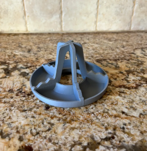 3D printed Stackable bottle drying rack yeti, water bottles, cups