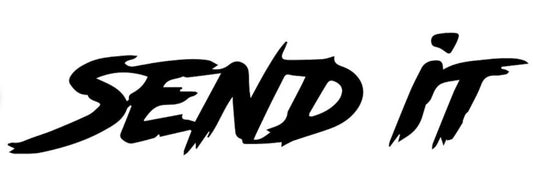 Send It Vinyl Decal for Cars, Trucks, SUVs