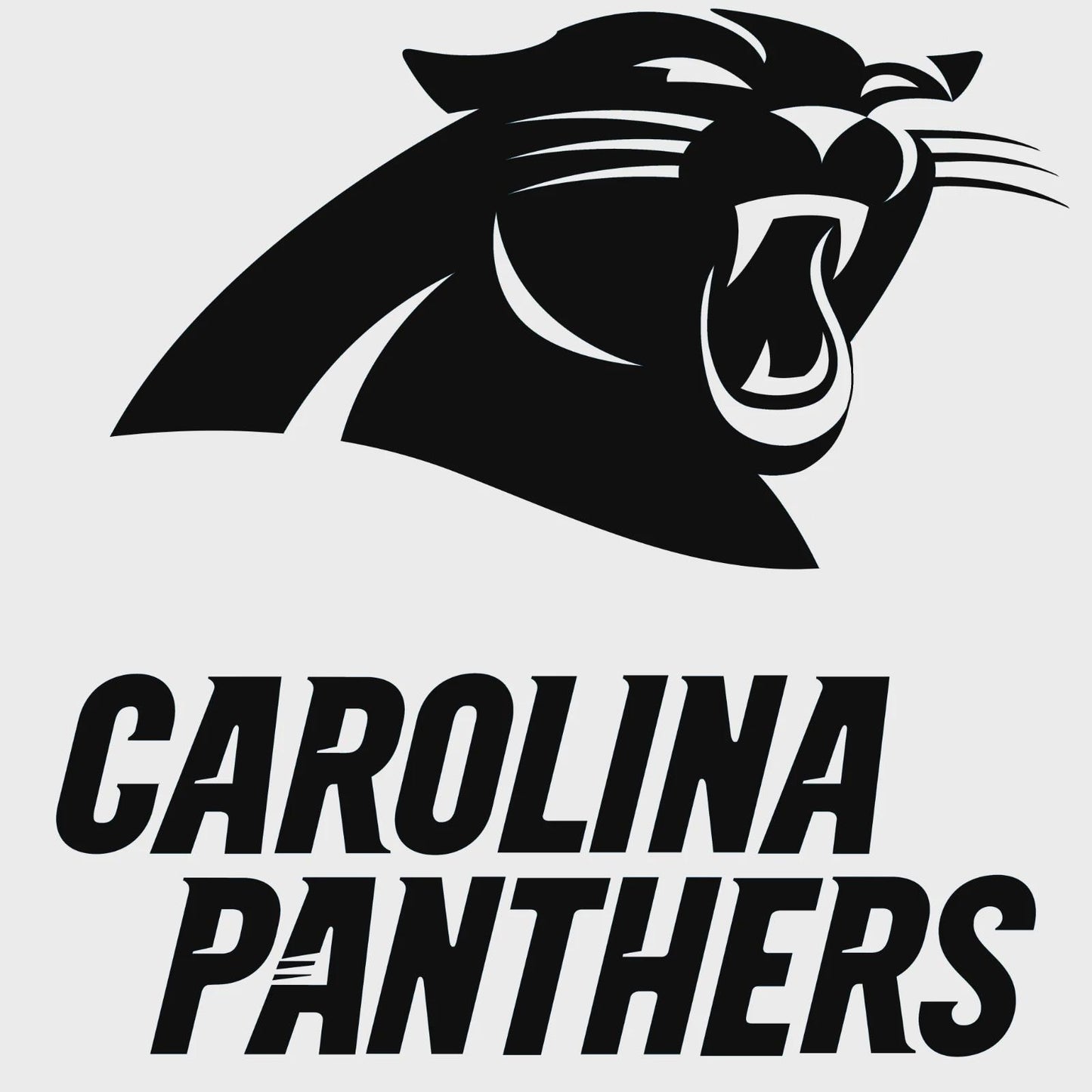 Carolina Panthers NFL Vinyl Decal Window Laptop