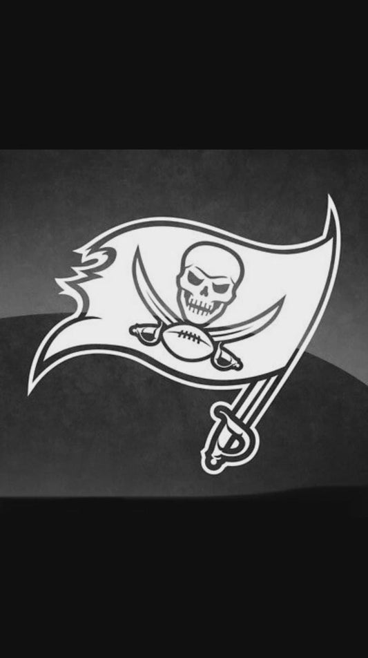Tampa Bay Buccaneers Die Cut Vinyl Decal Sticker Carving Truck Laptop Camper
