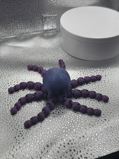 3D Printed Articulated Octopus