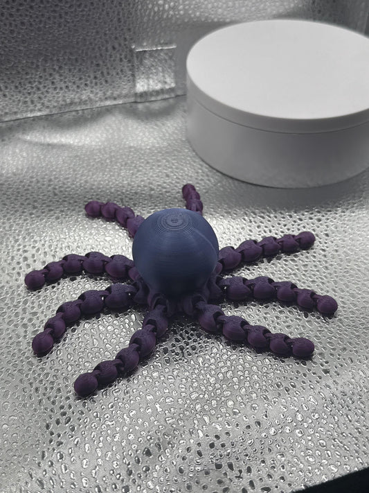 3D Printed Articulated Octopus
