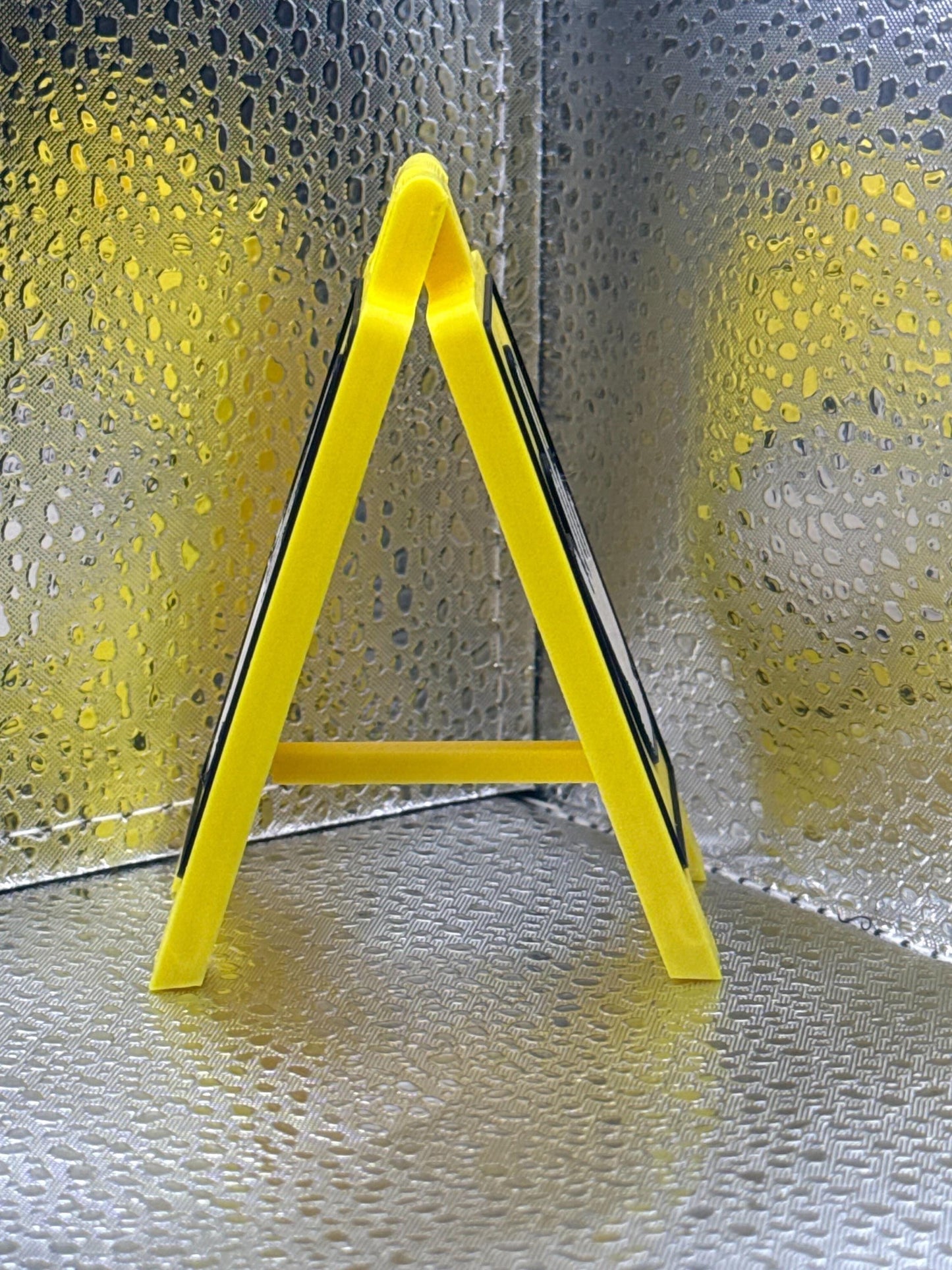 3D Printed Middle Finger Desk Caution Sign