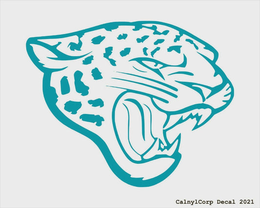 Jacksonville Jaguars Vinyl Sticker Decal