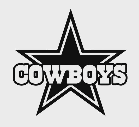 Vinyl Decal Car Truck Sticker Wall NFL Football - Dallas Cowboys