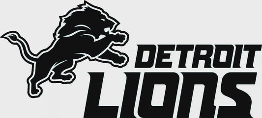 Detroit Lions Window Sticker Vinyl Decal any size